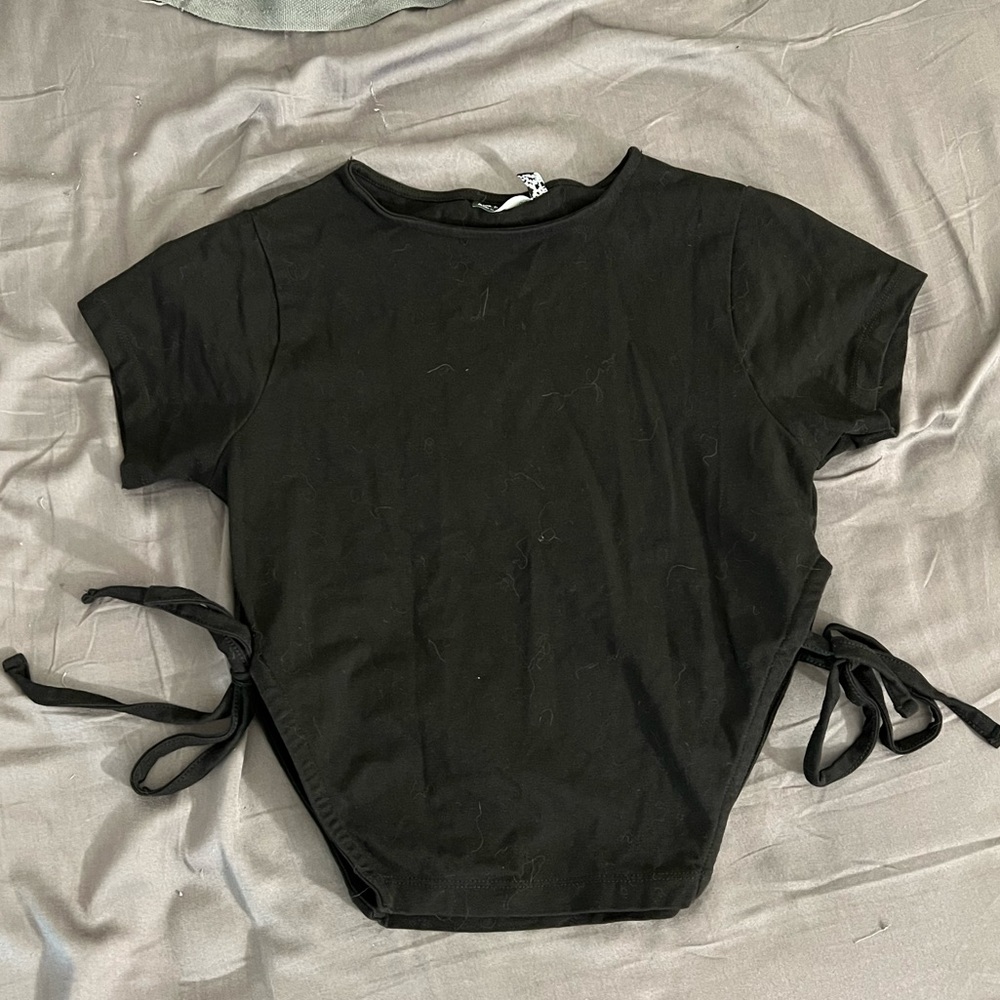 [asos] side tie shirt